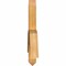 Ekena Millwork Bellingham Rough Sawn Timber Gable Bracket, Western Red Cedar, 36"W x 15"H x 2"D x 4"F, 10/12 Pitch GBW036X15X0204BEL00RWR - alternate 4